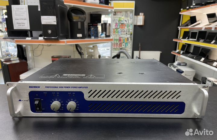 Усилитель alto macro830 / 500вт / гарантия