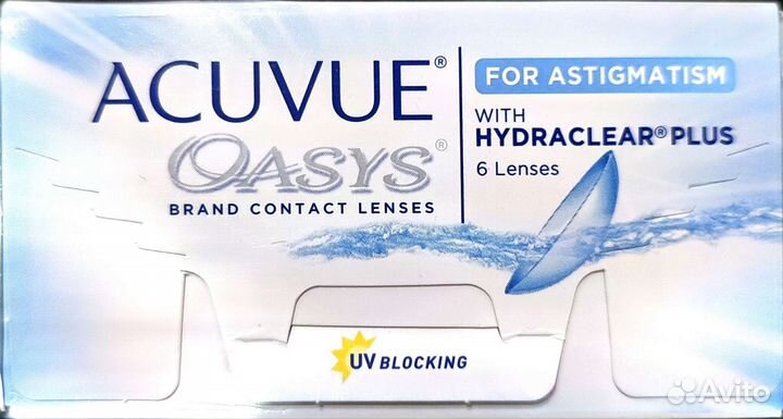 Линзы acuvue oasis астигматические