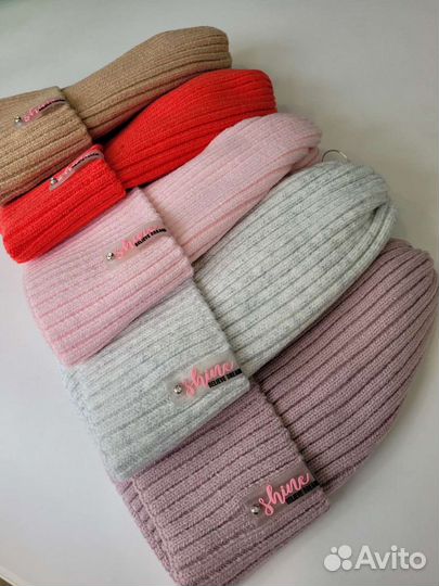 Детские шапочки для девочек весна/ осень