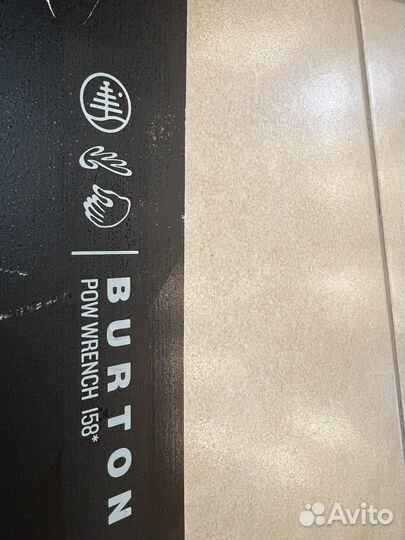 Сноуборд burton Ft pow wrench