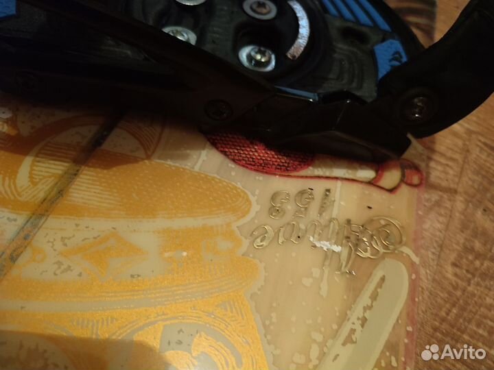 Сноуборд 153см крепления ботинки комплект