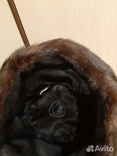 Шапка норковая женская