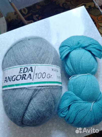 Пряжа для вязания шерсть 100 процентов