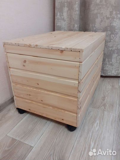 Ящик сундук деревянный для хранения