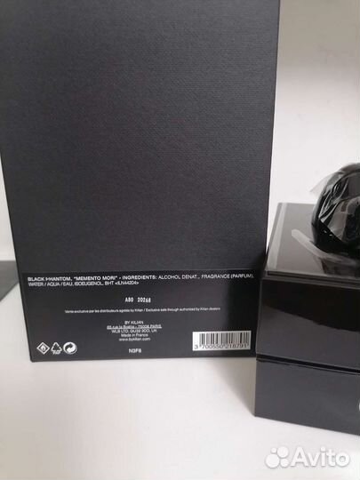 Нишевый парфюм Kilian Black phantom Memento mori
