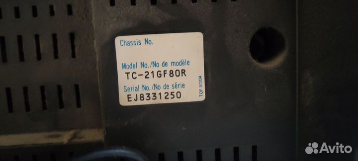 Рабочий б/у телевизор Panasonic TC-21GF80R