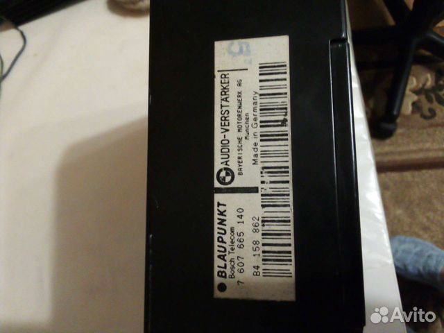 Усилитель для автомобиля BMW