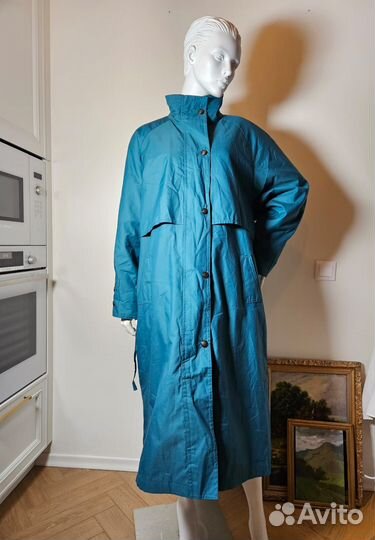 Плащ утеплённый новый винтаж Италия 46-52