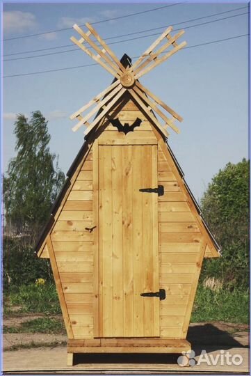 Уличный туалет домик с установкой PID