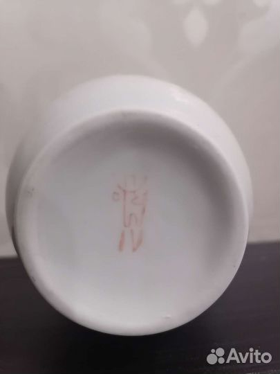 Ваза для цветов фарфор СССР, пфз