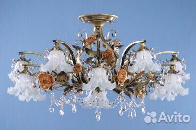 Люстра флористика, новая