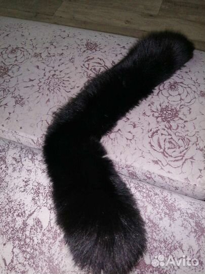Меховой воротник натуральный