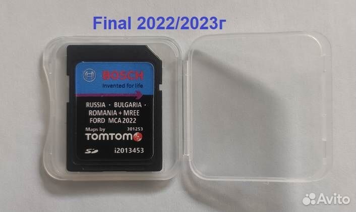 SD Ford Sync1 MFD V11 - 2022/2023 Россия навигация