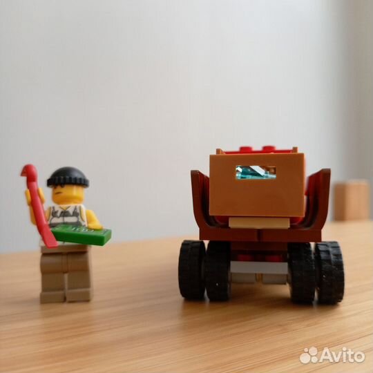 Lego city 60048 лего полиция погоня с собаками