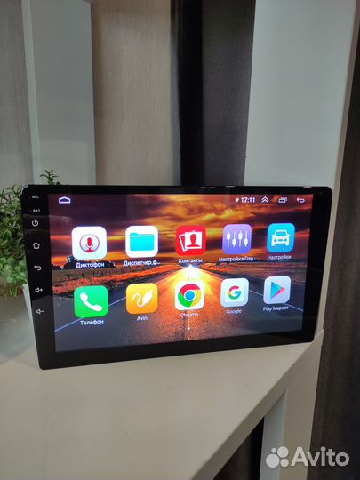 Магнитола Андроид 10 дюймов 4/64гб