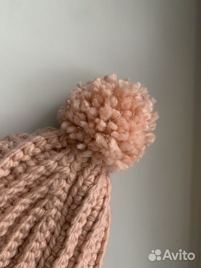 Шапка вязаная ручная работа