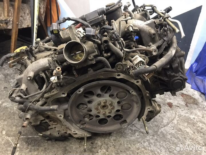 Двигатель субару форестер разбор