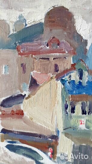 Картина маслом на холсте / пейзаж