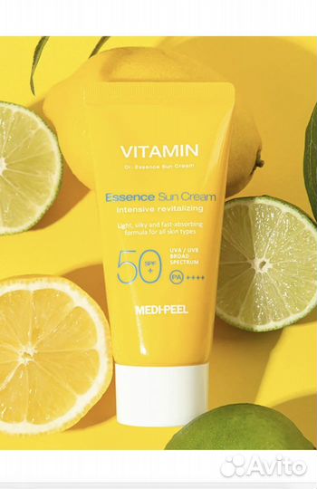 Medi Peel крем-эссенция спф 50+++ витаминный