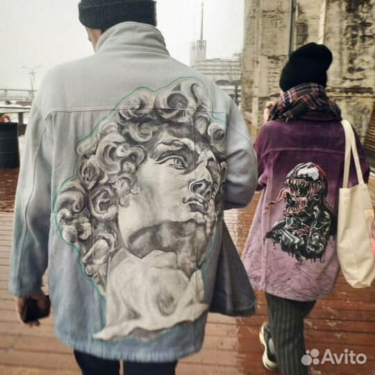 Авторская роспись одежды