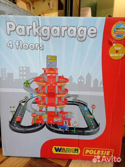 Детская парковка для машинок