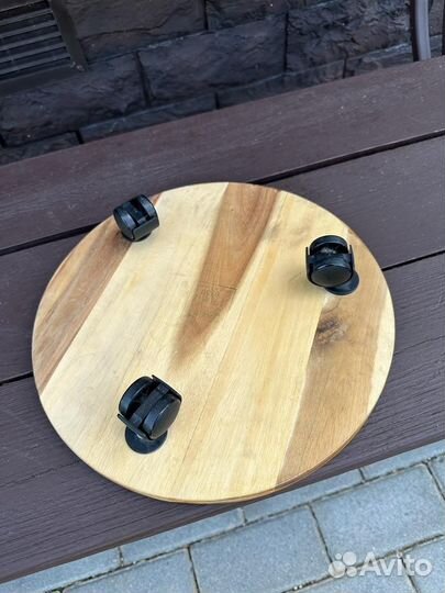 IKEA Подставки Тележки под цветы на колес деревян