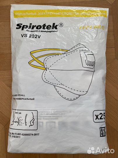 Маска защитная Spirotek