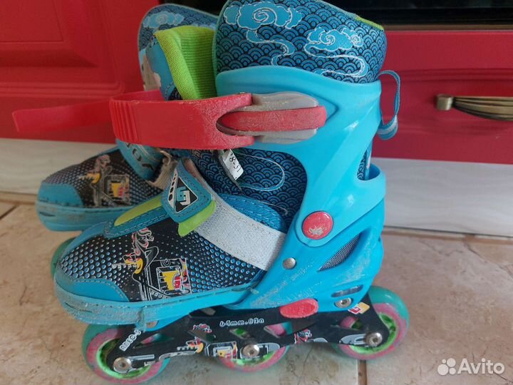 Роликовые коньки детские раздвижные