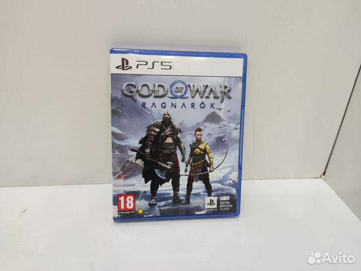 Игровые диски. Sony Playstation 5 God of War: Ragn