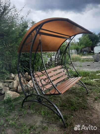 Кованые качели