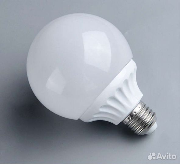 Светодиодные лампы Е27, шар матовый 8см