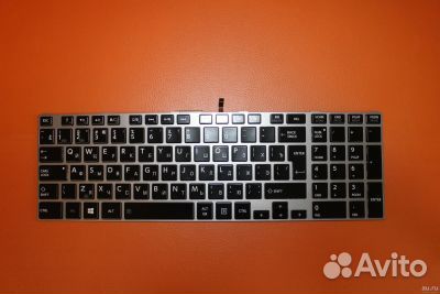 Клавиатура для ноутбука Toshiba L850 с подсветкой