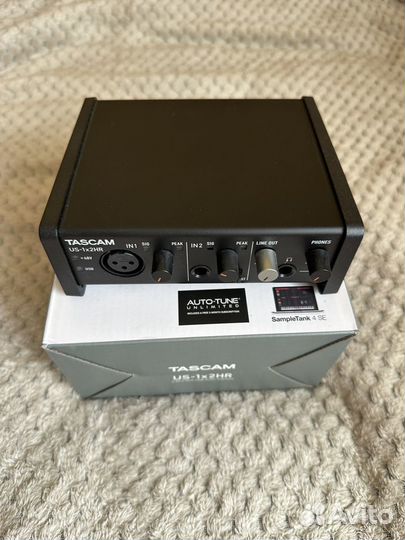 Звуковая карта tascam us 1x2 HR