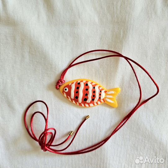 Кулон Рыбка, в стиле Zara