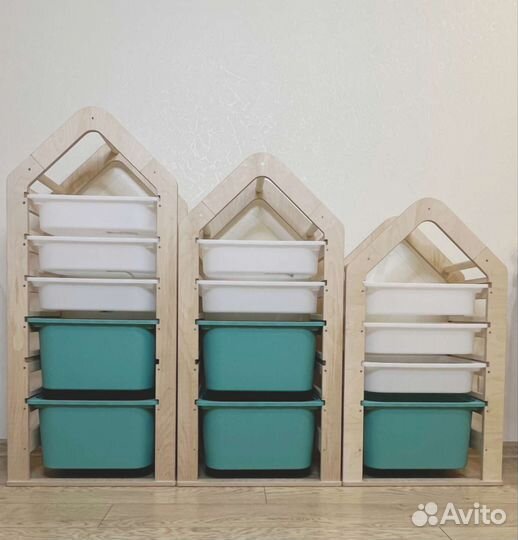 Стеллаж для игрушек/Стеллаж IKEA труфаст