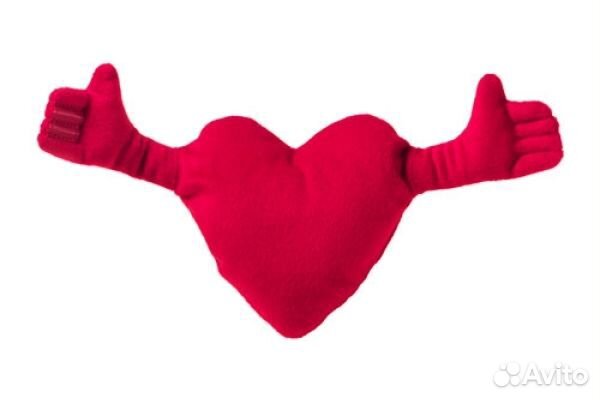 Икеа мягкие сердечки. Новые, с бирками