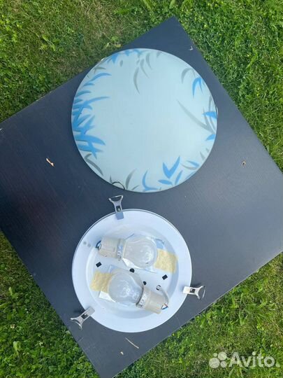 Люстры и светильники бу