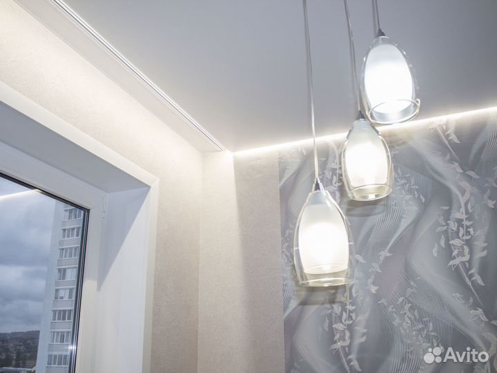 Натяжные потолки любой сложности