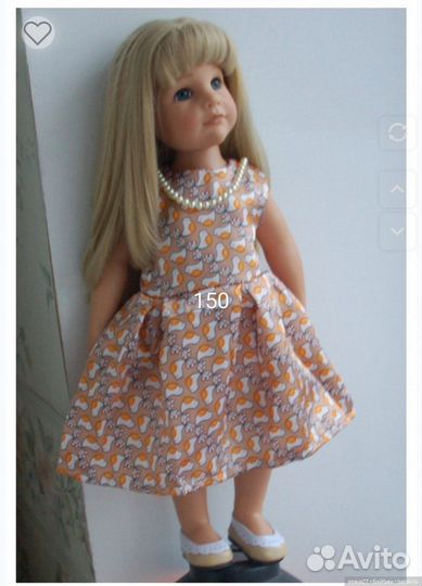 Платья и обувь для кукол