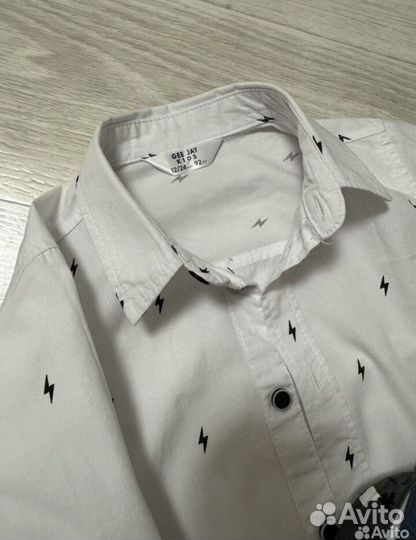 Костюм для мальчика 92,джинсы и рубашка