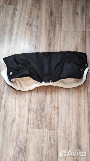 Муфта для рук на коляску с мехом