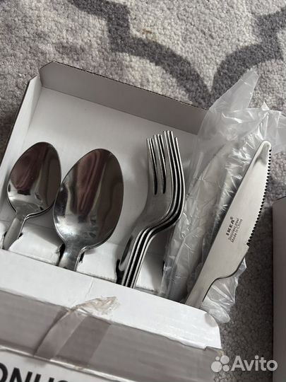 Вилки ложки ножи IKEA