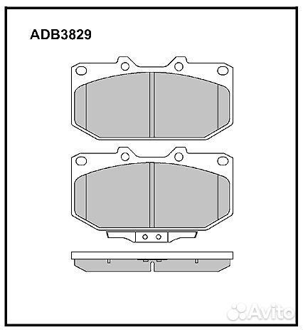 Дисковые тормозные колодки subaru impreza