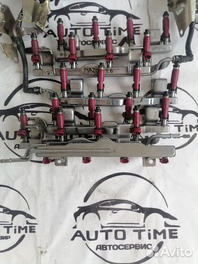Топливная рампа mazda 3 бк 1.6