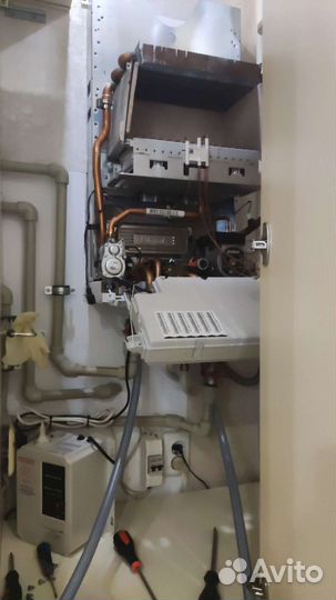 Промывка теплобменников котлов