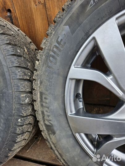 Зимние колеса на volkswagen polo r15