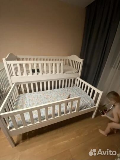 Детская кровать новая с бортиком