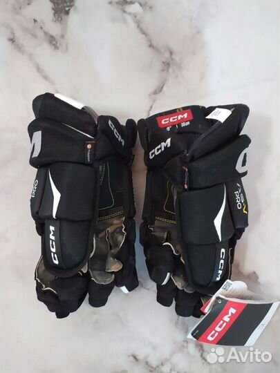 Перчатки хоккейные CCM Tacks AS-V PRO SR