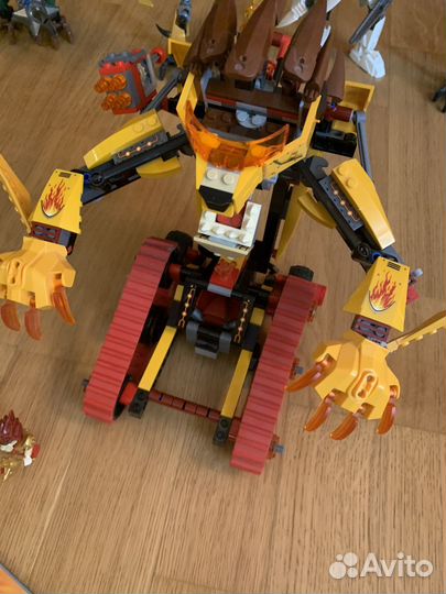 Lego Chima огненный лев лавала