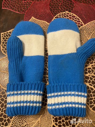 Варежки зимние